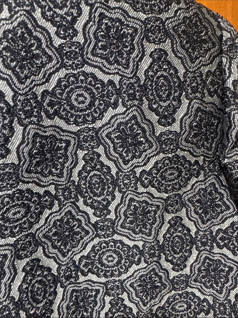 Brooks Brothers Blue and Black Patterned Blazer EUC - Picture 7 of 10